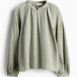 H&M Double Weave Blouse